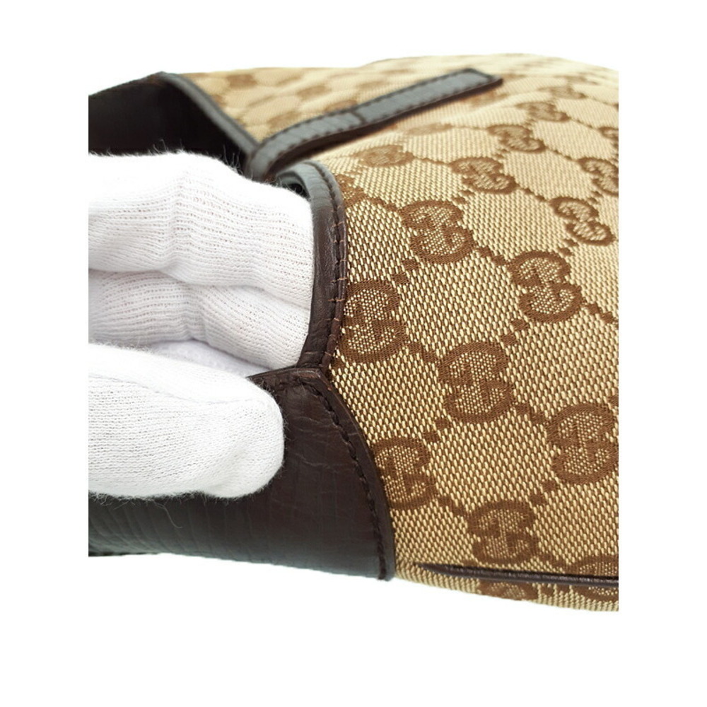 Gucci Web Shoulder Jackie Brown Bag Leather Stripe - Picture 5 of 9